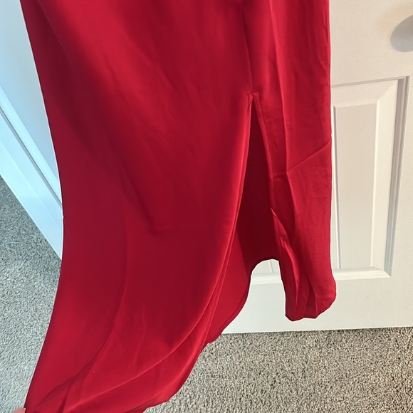 Red Slip Dress - Picture 2 of 3